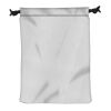 9" W x 12" H Polyester Drawstring Bag White | No Imprint | not available | not available