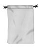 11" W X 16" H Polyester Drawstring Bag White | No Imprint | not available | not available
