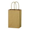 Kraft Paper Brown Shopping Bag - 5-1/4" x 8-1/4" Beige | No Imprint | not available | not available