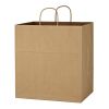 Kraft Paper Brown Shopping Bag - 14" x 15" Beige | No Imprint | not available | not available