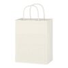 Kraft Paper White Shopping Bag - 8" x 10-1/4" White | No Imprint | not available | not available