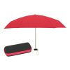 37" Arc Telescopic Folding Travel Umbrella With Eva Case Red | No Imprint | not available | not available