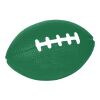 Football Shape Stress Reliever Forest Green