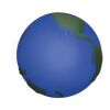 Globe Shape Stress Reliever Blue | No Imprint | not available | not available