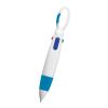 Quatro Carabiner Pen White/Blue