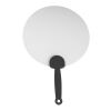 Plastic Hand Fan Black | No Imprint | not available | not available