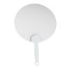 Plastic Hand Fan White