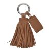 Tassel Key Ring Brown | No Imprint