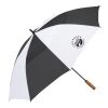 58" Recycled Golf Umbrella Black-White