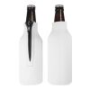 Zippered Bottle Coolie White | No Imprint | not available | not available