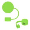 Silicone Straw Topper Lime | No Imprint | not available