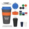 16 Oz. Travel Tumbler With Straw Black | No Imprint | not available | not available