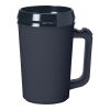 22 Oz. Thermo Insulated Mug Onyx | No Imprint | not available | not available