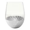 18 Oz. Florence Stemless Wine Cup Silver | No Imprint | not available | not available