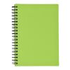 RUBBERY SPIRAL NOTEBOOK Lime/Black | No Imprint | not available | not available