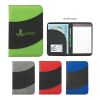Non-Woven 5" x 7" Bubble Padfolio Gray/Black | No Imprint | not available | not available