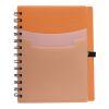 Tri-Pocket Notebook & Pen Orange