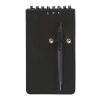 Spiral Jotter & Pen Black