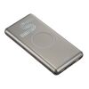 UL Listed Light Up Qi 10000 Wireless Power Bank Standard | Gunmetal | No Imprint | not available | not available