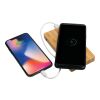 Plank 5000 mAh Bamboo Wireless Power Bank Standard | Wood | No Imprint | not available | not available