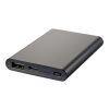 UL Listed Exo Recycled Aluminum 5000 mAh Power Ban Black