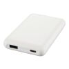 UL Listed Connect 5000 mAh Wireless Power Bank White