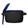 12 Oz. Aztec Soup Mug Blue