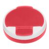 Round Pill Holder Frost Red | No Imprint | not available | not available