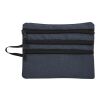 Heathered Tech Accessory Travel Bag Navy Blue | No Imprint | not available | not available