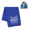 RECYCLED PET COOLING SPORT TOWEL Blue