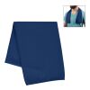 RECYCLED PET COOLING SPORT TOWEL Navy Blue