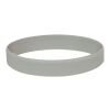 Single Color Silicone Bracelet Gray | No Imprint