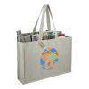 Repose 10oz Recycled Cotton Shoulder Tote Standard | Gray | No Imprint | not available | not available