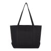 Repose 10oz Recycled Cotton Boat Tote Black | No Imprint | not available | not available