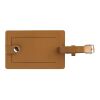 Bio Leather Luggage Tag Brown | No Imprint | not available | not available