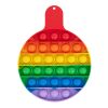 Push Pop Circle Stress Reliever Game Rainbow | No Imprint | not available | not available