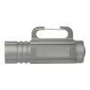 High Sierra® Carabiner Hook Flashlight Standard | Graphite | No Imprint | not available | not available
