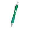 Rio Gel Pen With Contoured Rubber Grip Transparent Green