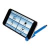 Stylus Pen With Phone Stand And Screen Cleaner Translucent Blue | No Imprint | not available | not available