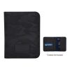 Midnight Camo Passport Holder Black | No Imprint