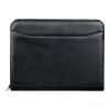 Millennium Leather Zippered Padfolio Black | No Imprint | not available | not available