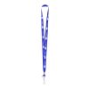 Polyester Lanyard With J-Hook Royal Blue | No Imprint | not available | not available