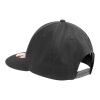 New Era® Flat Bill Snapback Cap Charcoal | No Imprint