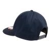 New Era® Flat Bill Snapback Cap Navy Blue | No Imprint