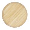 FSC® 100% Bamboo Compact Mirror/Brush Natural | No Imprint | not available