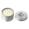 Coastal Waves 2.7oz Mini Tin Candle Standard | Silver | No Imprint | not available