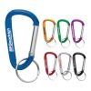 Small Carabiner Key Ring Standard | Blue | No Imprint | not available | not available