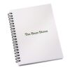 5" x 7" Duchess Spiral Notebook White | No Imprint | not available | not available