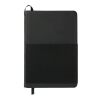 5" x 7" Elastic Phone Pocket Notebook Black | No Imprint | not available | not available