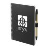 5” x 7” FSC® Mix Spiral Notebook with Pen Black | No Imprint | not available | not available